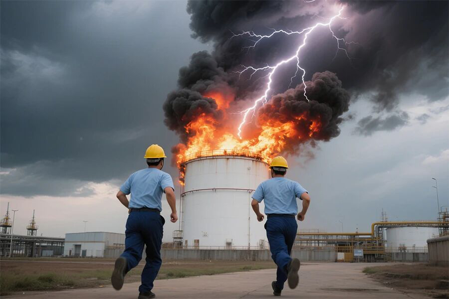 油库雷电预警设备
