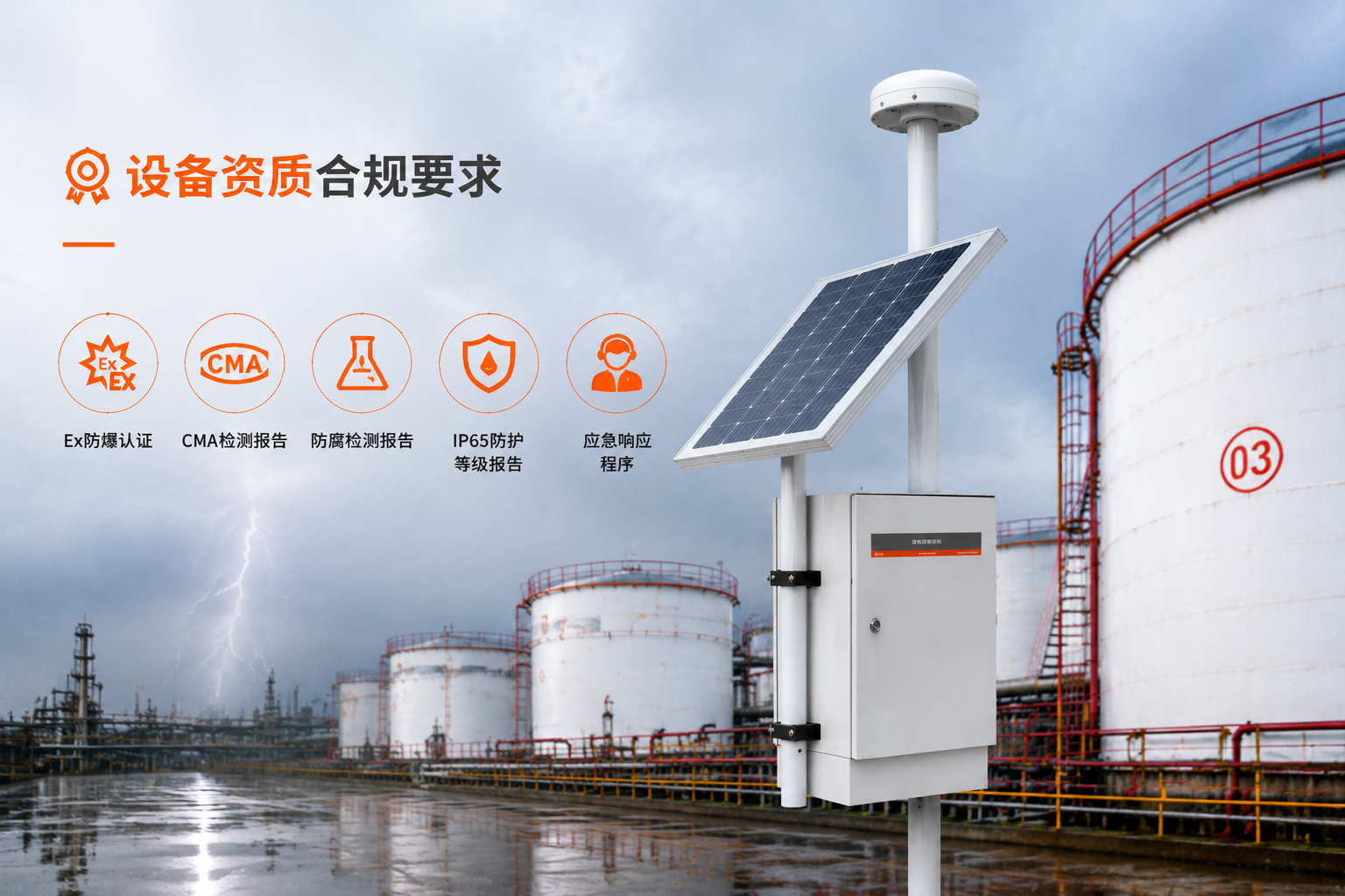 油气库雷电预警系统