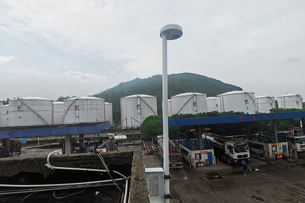 储油罐雷电预警系统